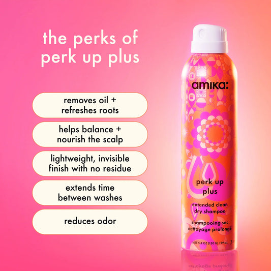 Amika Perk Up Plus Extended Clean Dry Shampoo 199ml