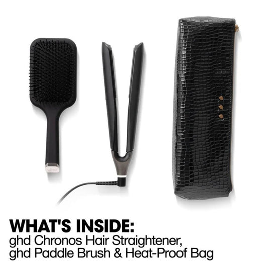 GHD Chronos Styler Black Gift Set