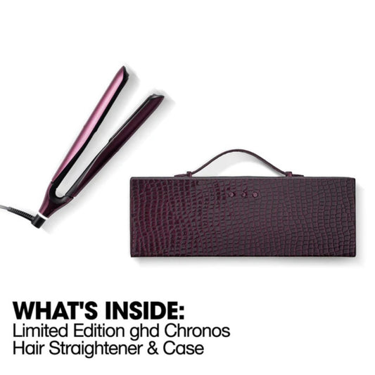 GHD Chronos Ultra Fast Hd Hair Straightener In Cherry Chic Limited Edition