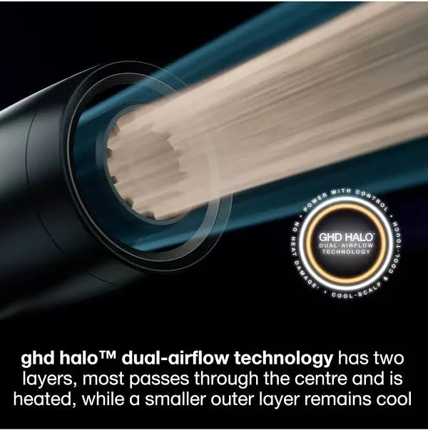 GHD Speed Hair Dryer in Metallic Black