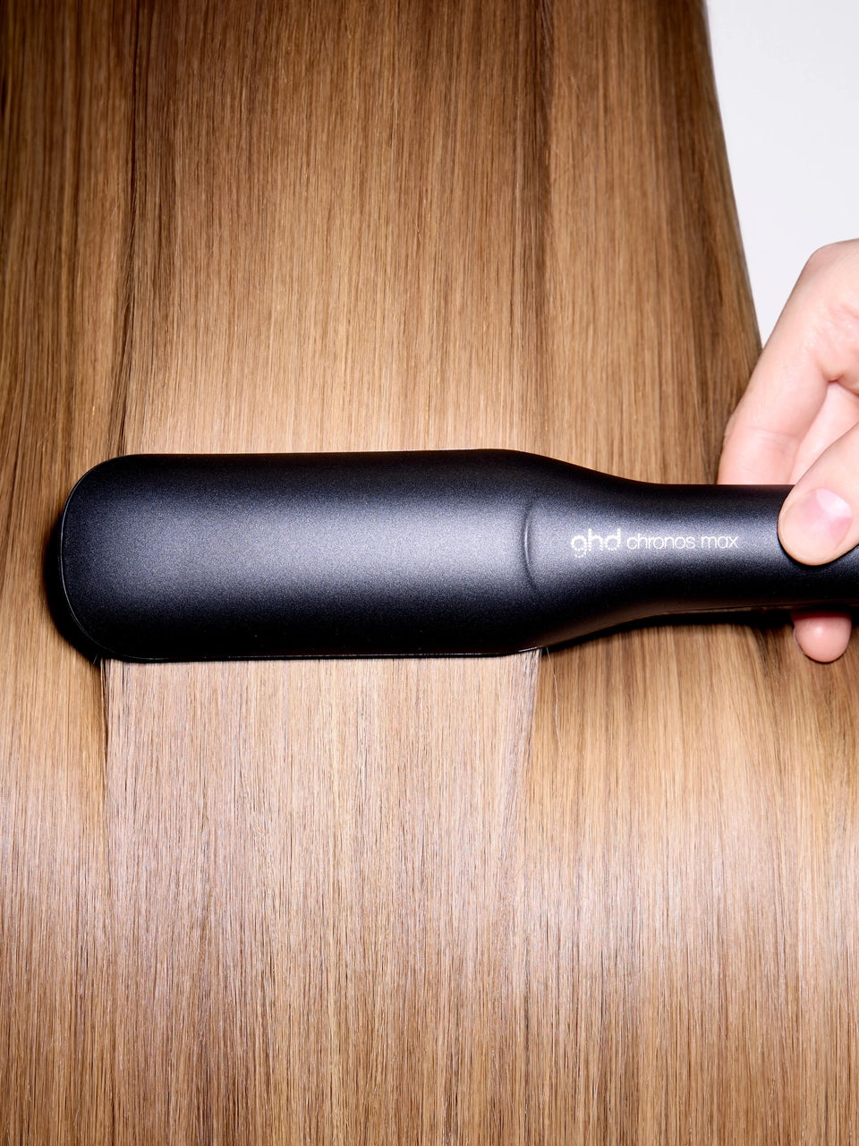 GHD Chronos Max Wide Plate Straightener in Black