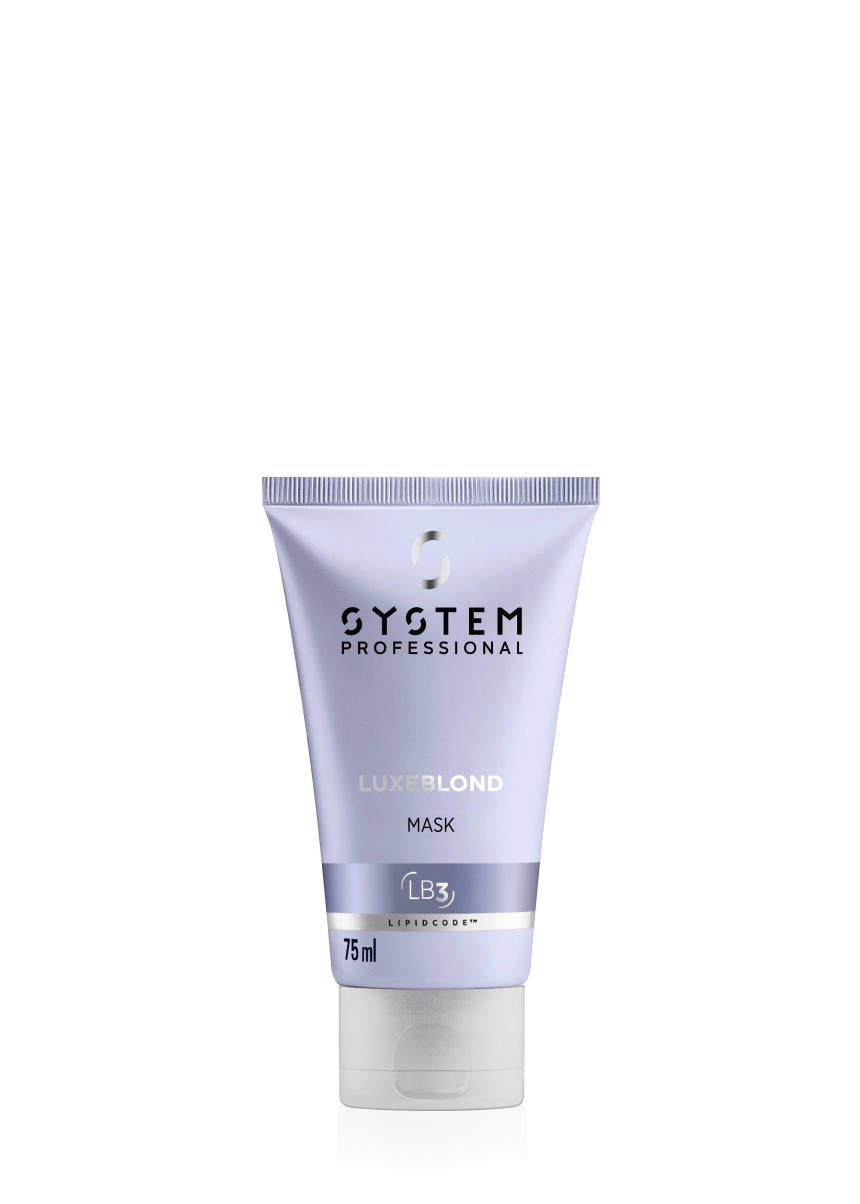 Wella System Professional Luxe Blonde Mask Travel Size 75ml