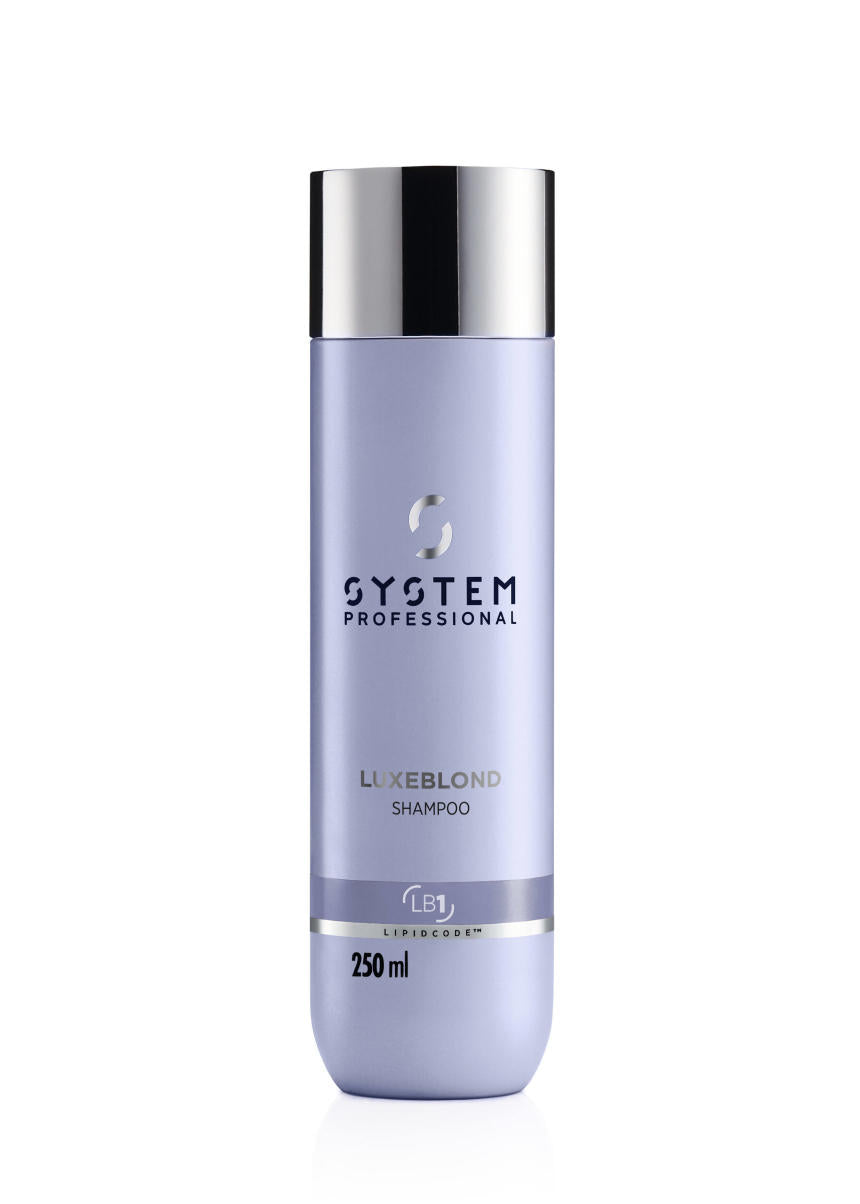 Wella System Professional Luxe Blonde Shampoo 250ml