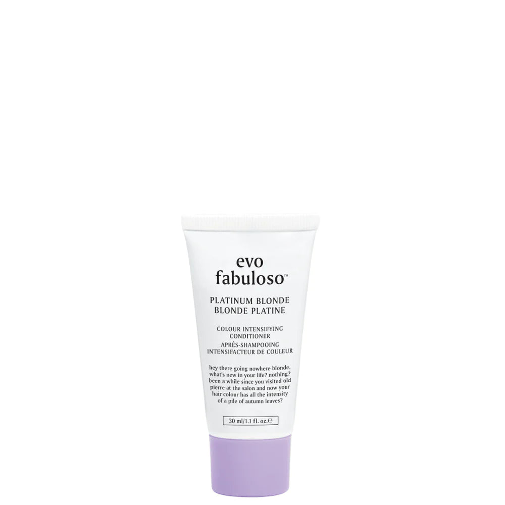 Evo Fabuloso Platinum Blonde Colour Intensifying Treatment 30ml