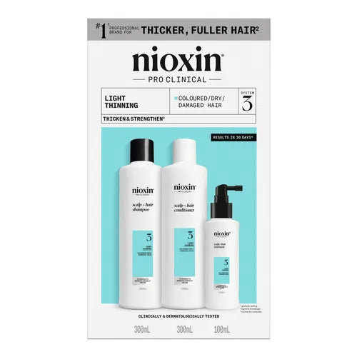 Nioxin Full Size Kit System 3 Light Thinning