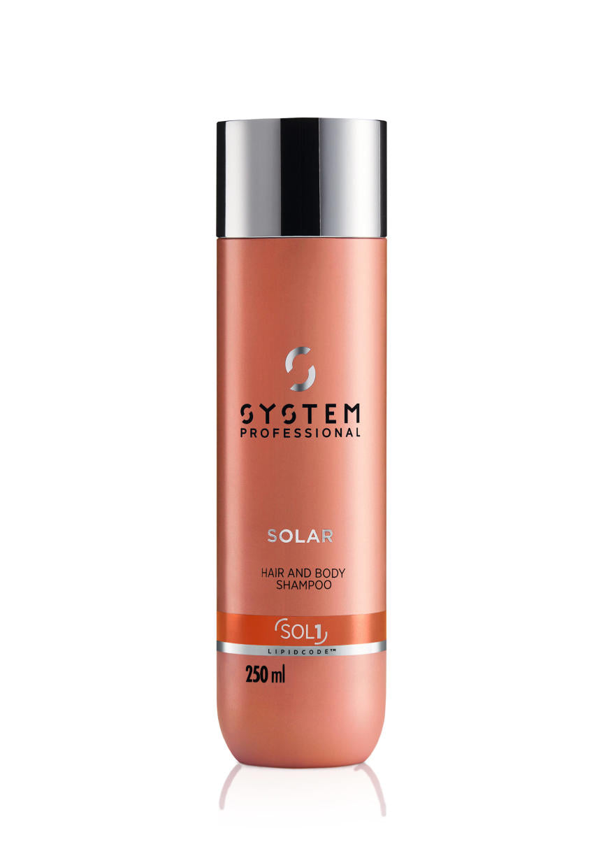 Wella System Professional Solar Hair and Body Shampoo 250ml