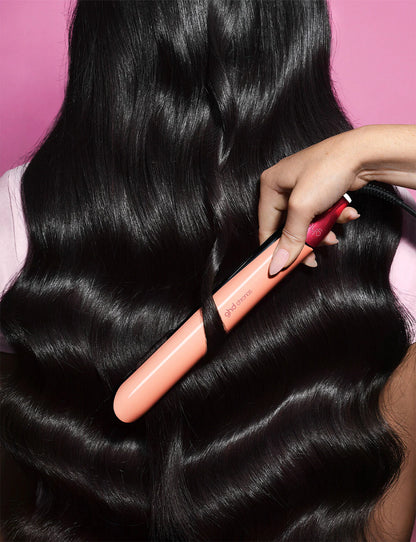 GHD Chronos Ultra Fast Hd Hair Straightener In Sun-kissed Peach Limited Edition
