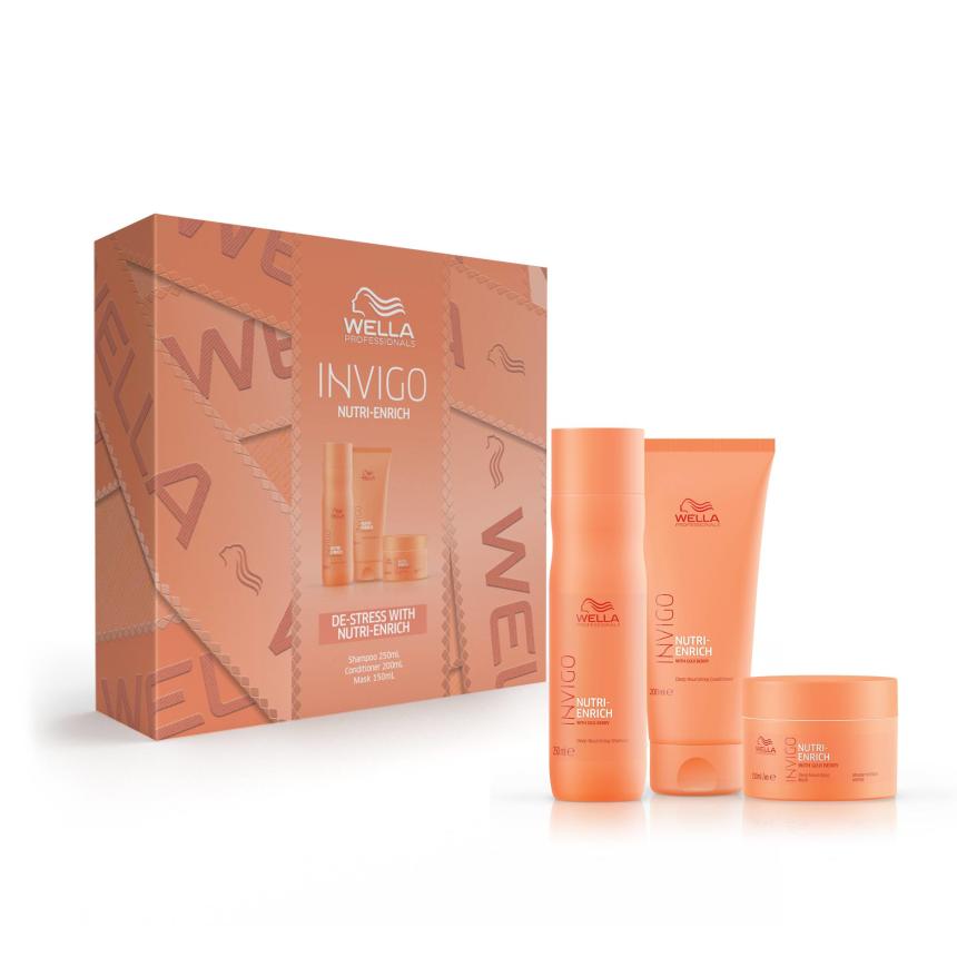 Wella Invigo Nutri Enrich Trio - De-Stress