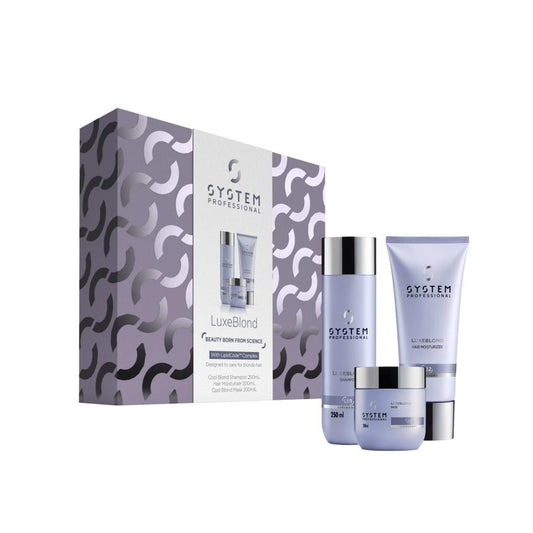 Wella System Professional LuxeBlond Trio Gift Set