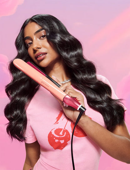 GHD Chronos Ultra Fast Hd Hair Straightener In Sun-kissed Peach Limited Edition