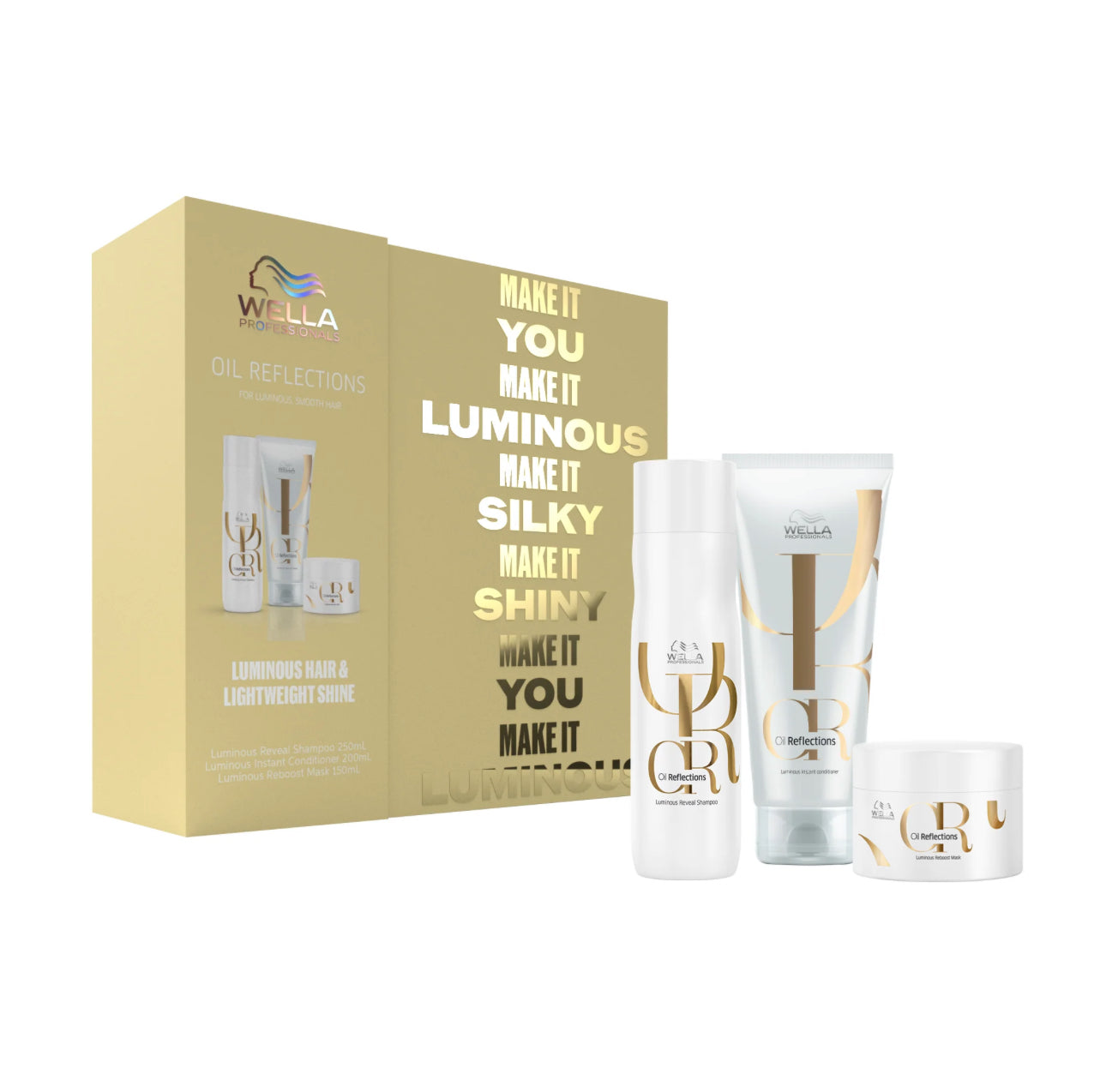 Wella Oil Reflections Mask Trio Gift Pack