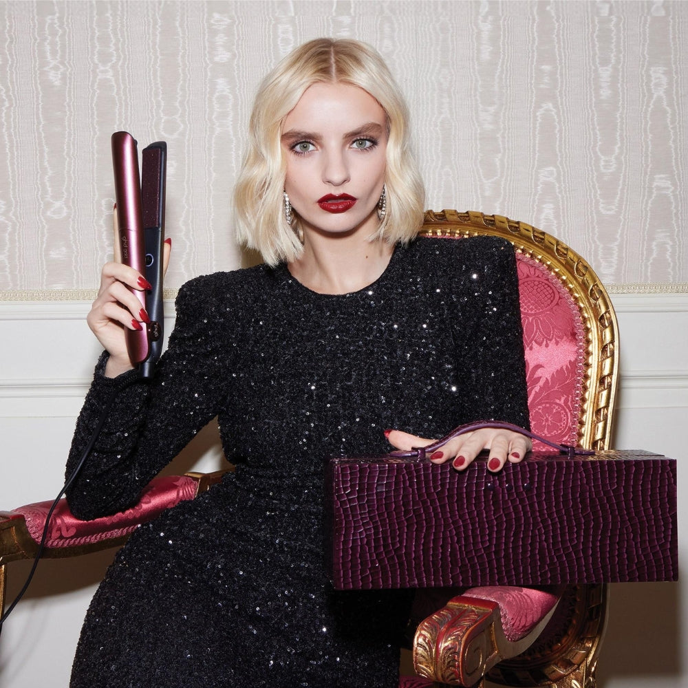 GHD Gold in Cherry Chic Limited Edition Hair Straightener