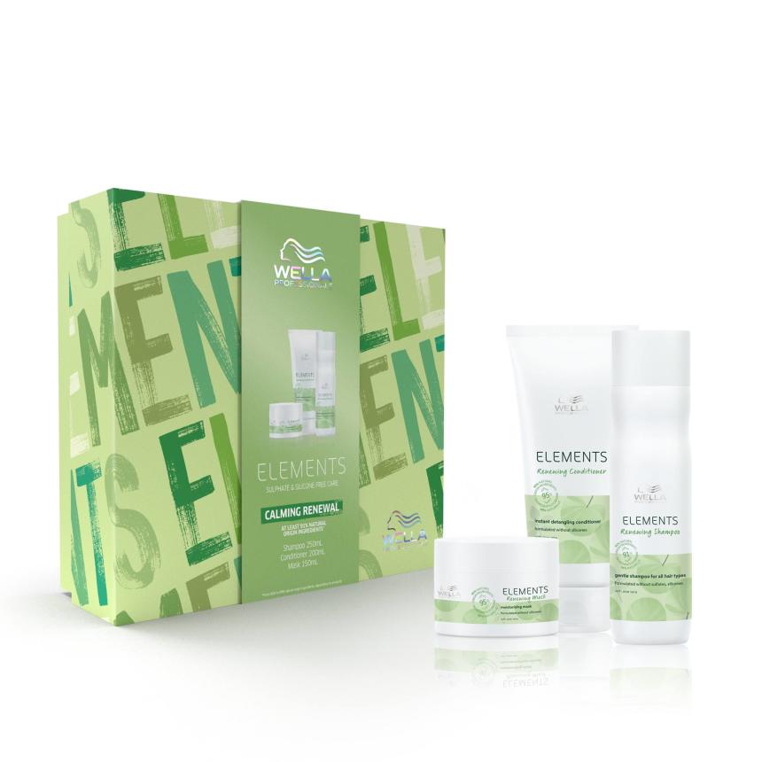 Wella Elements Renewing Trio Gift Pack