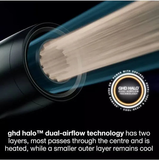 GHD Speed Hair Dryer in Metallic Black