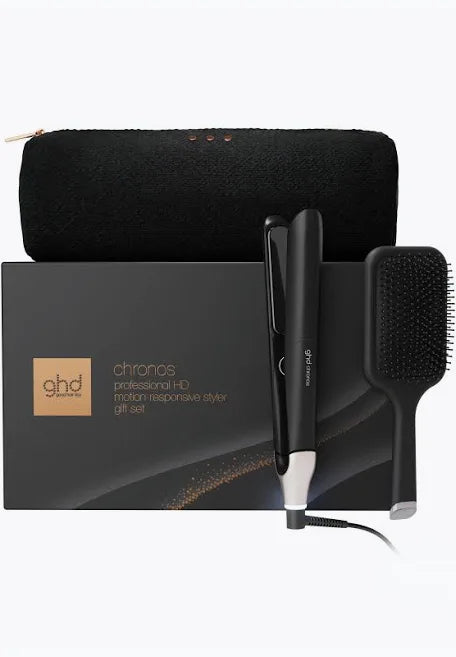 GHD Chronos Styler Black Gift Set