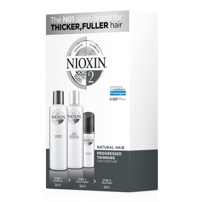 Nioxin Kit System 2 For Natural Hair with Progressed Thinning