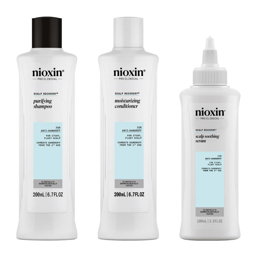 Nioxin Scalp Recovery System Anti Dandruff Trio Kit