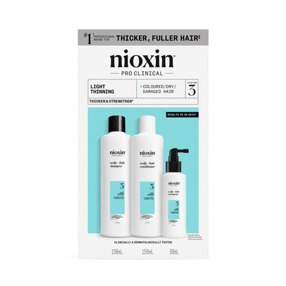 Nioxin Trial Kit System 3 Light Thinning