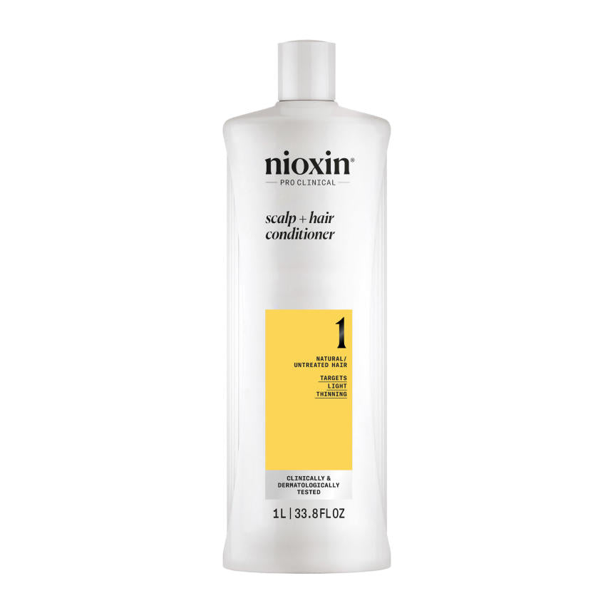 Nioxin System 1 Duo 1Litre Shampoo and Conditioner Pack