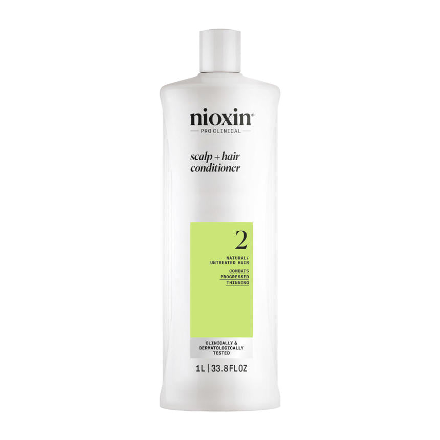 Nioxin System 2 Duo 1Litre Shampoo and Conditioner Pack