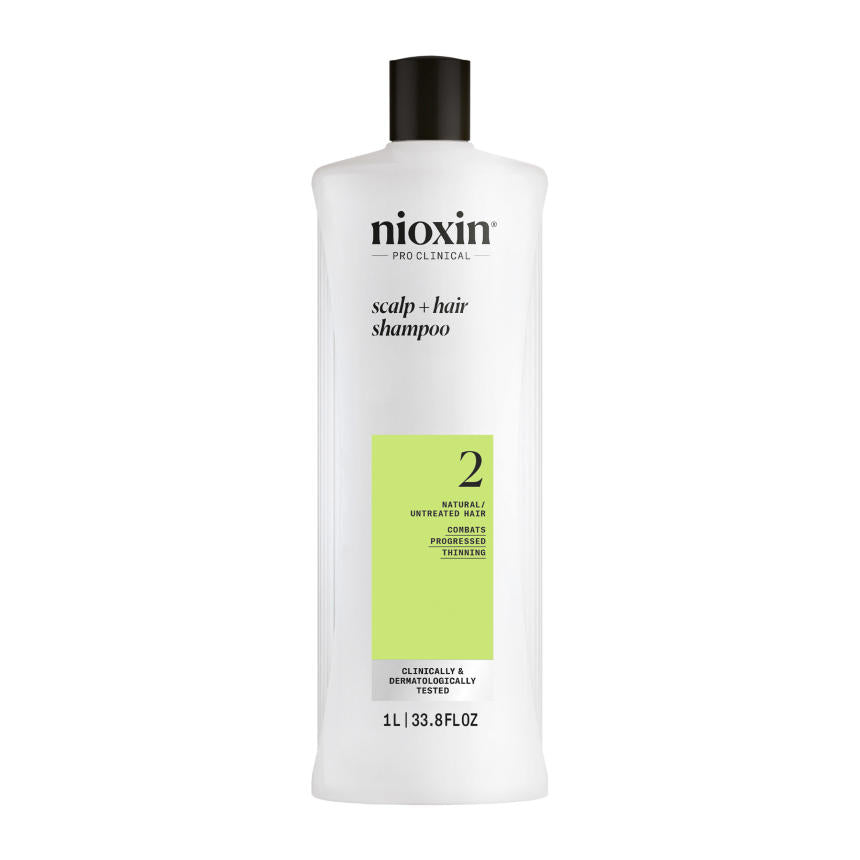 Nioxin System 2 Duo 1Litre Shampoo and Conditioner Pack