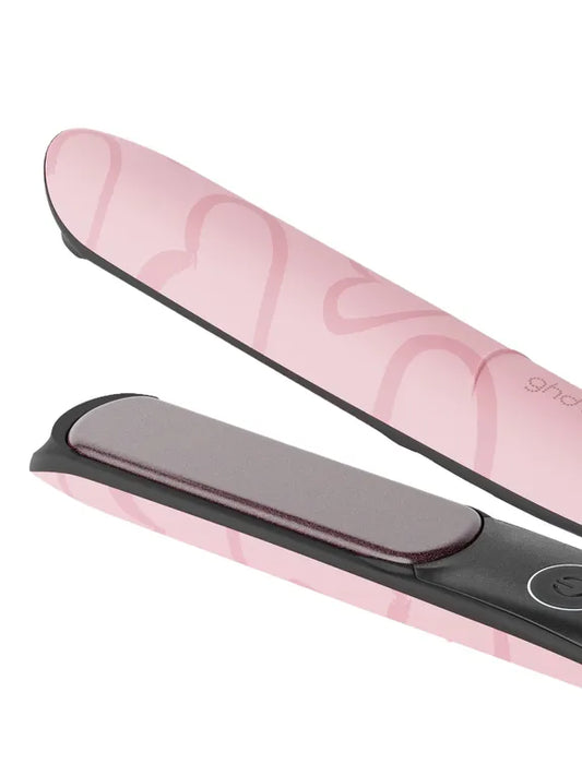 GHD Chronos Hair Straightener in Dusted Pink with Love