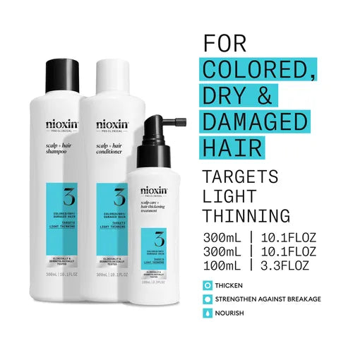 Nioxin Full Size Kit System 3 Light Thinning