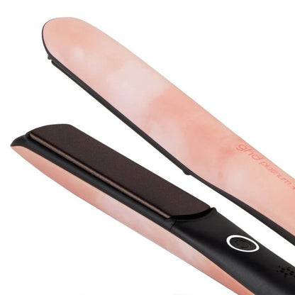 GHD Platinum+ Hair Straightener in Pink Peach Cloud
