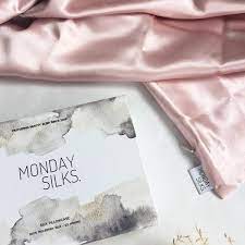 Monday Silks - Pink Silk Pillowcase