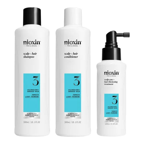 Nioxin Full Size Kit System 3 Light Thinning
