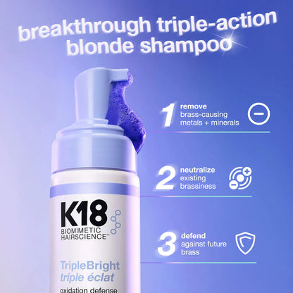 K18 Triple Bright Purple Shampoo